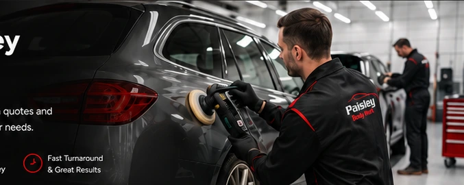 Contact Paisley Body Work for bodywork repair