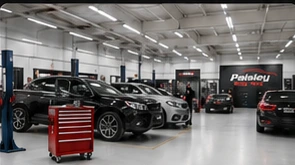Paisley body shop workshop bays